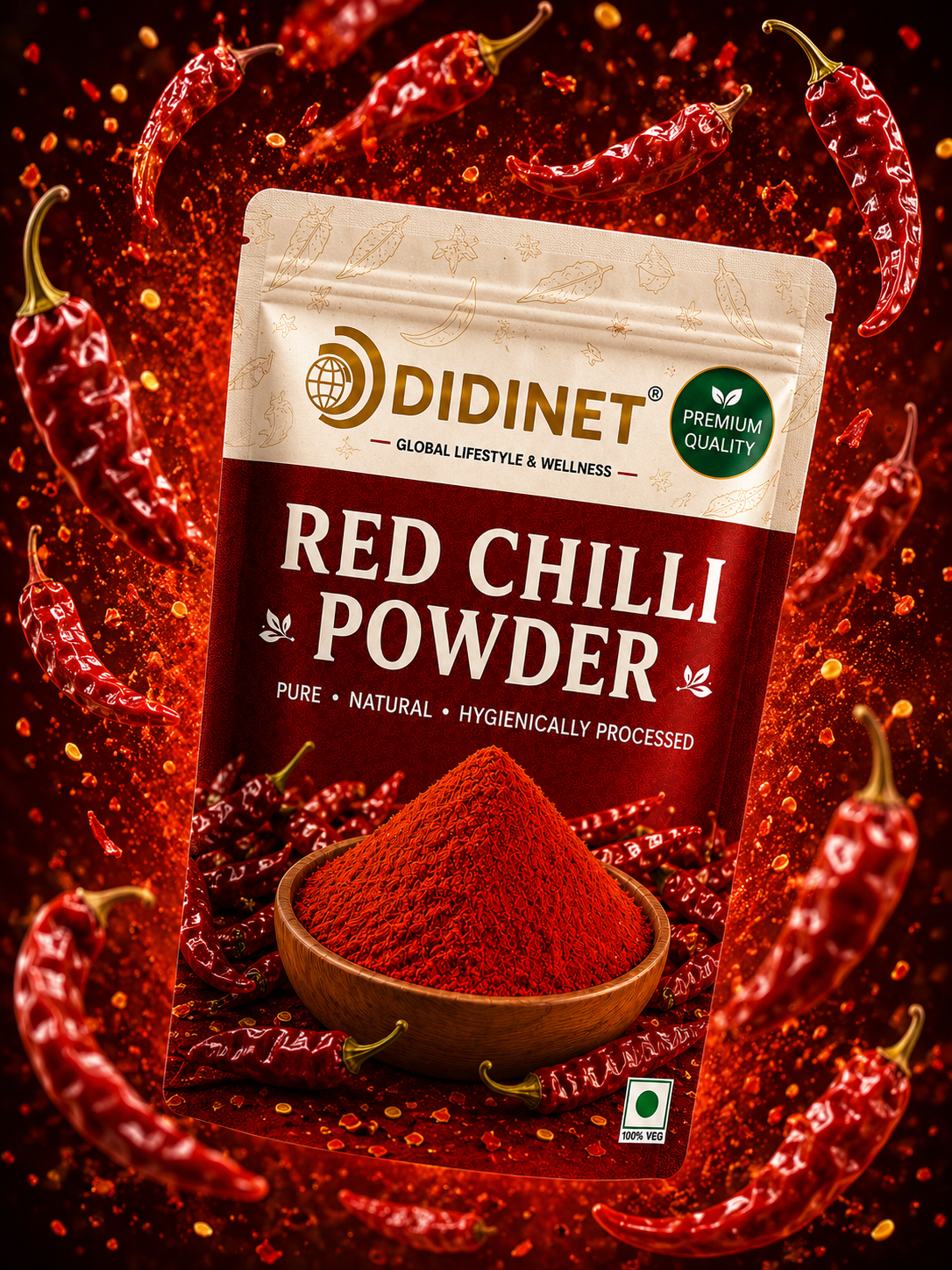 D. Red Chilli Powder (250gm)