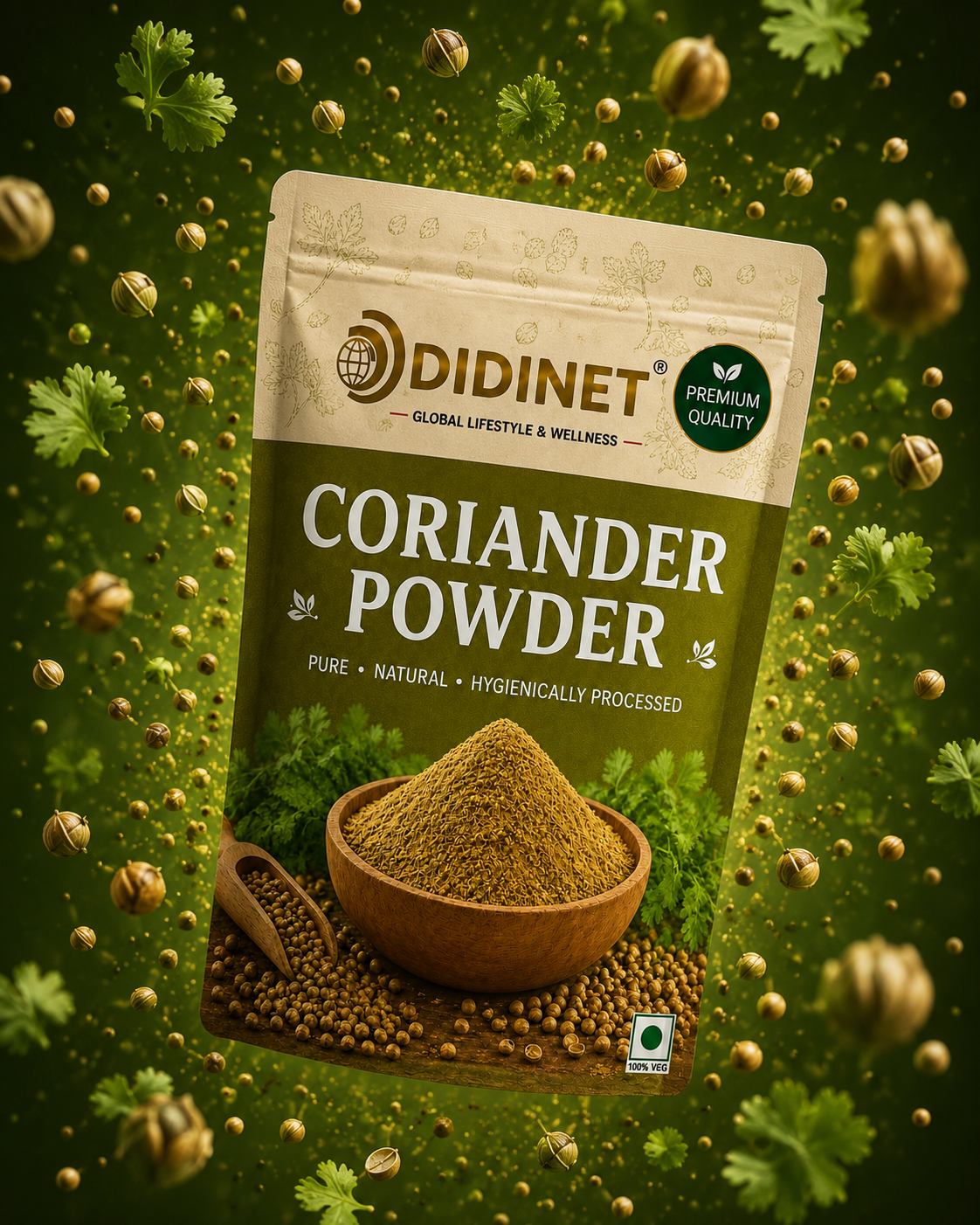 F. Coriander Powder (250gm)