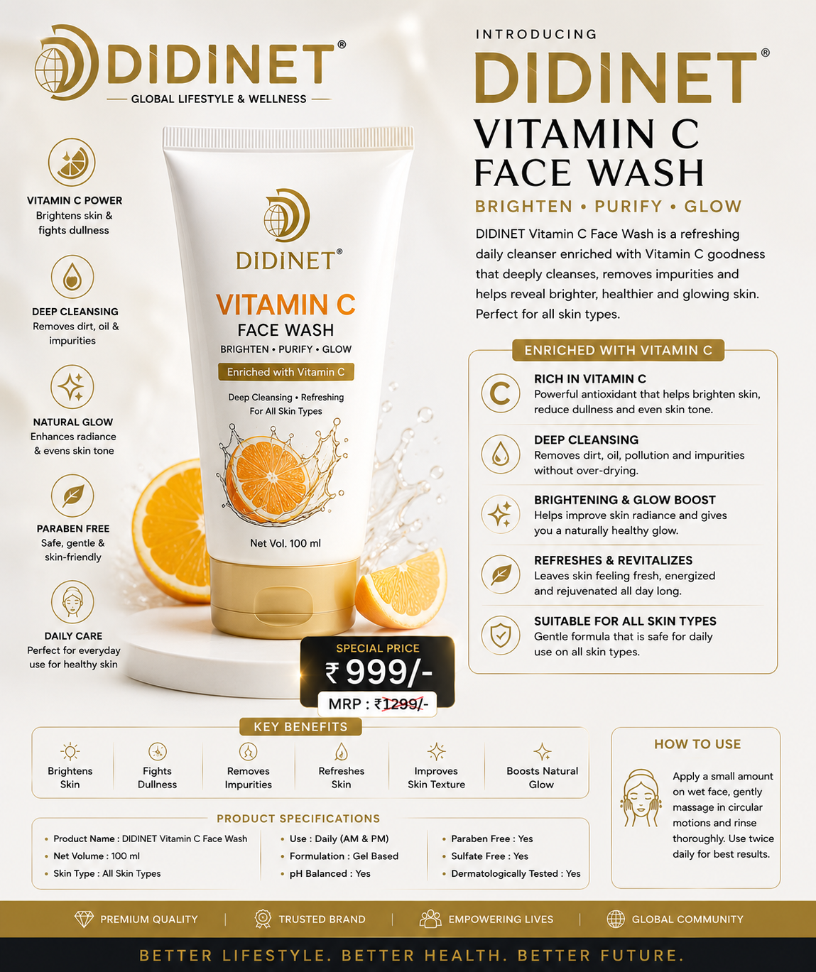 Vitamin C Face Wash