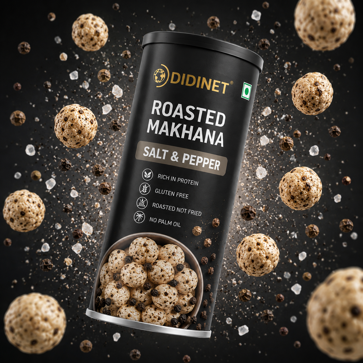 C. Salt & Pepper Roasted Makhana (100g)